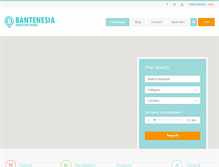 Tablet Screenshot of bantenesia.com